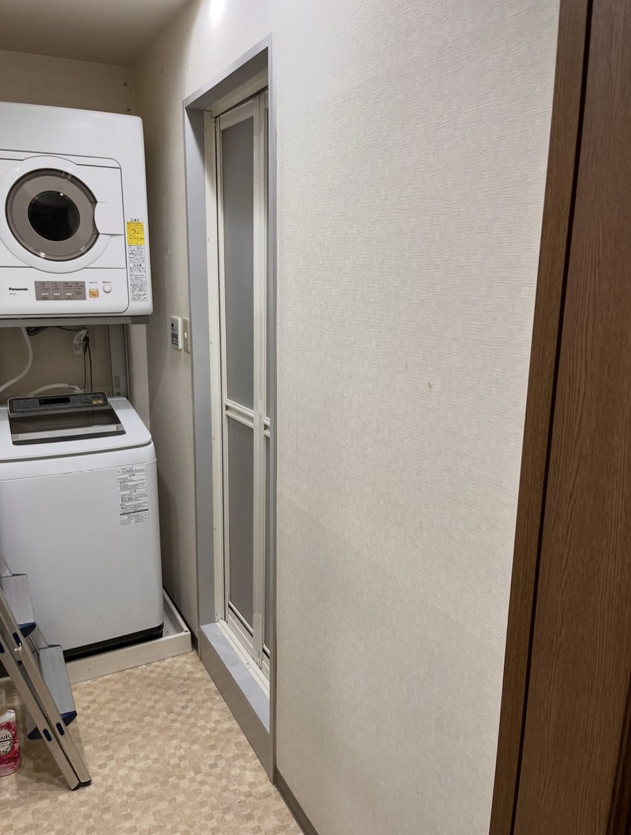 施工前更衣室